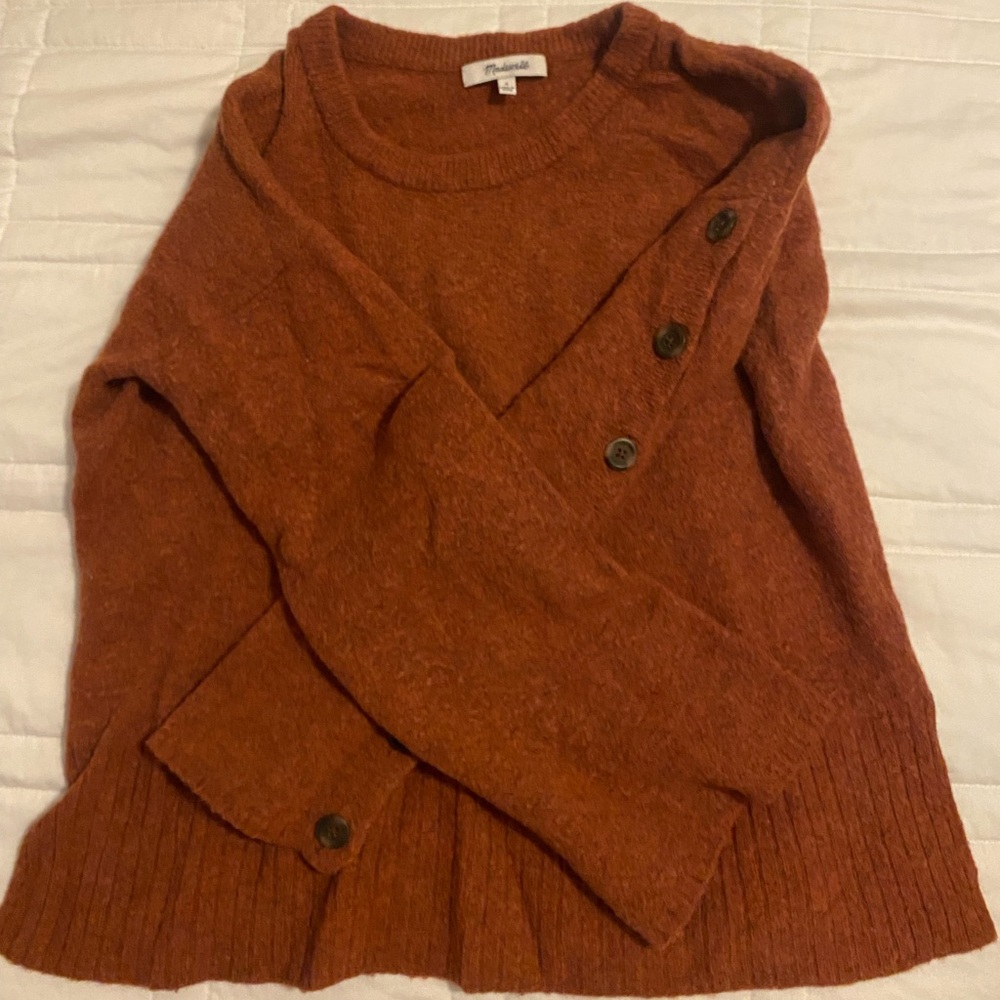 Madewell Pumpkin Sweater